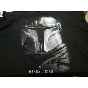 Star Wars The Mandalorian Fifth Sun Graphic Print Shirt Short Skeev Crew Neck XL